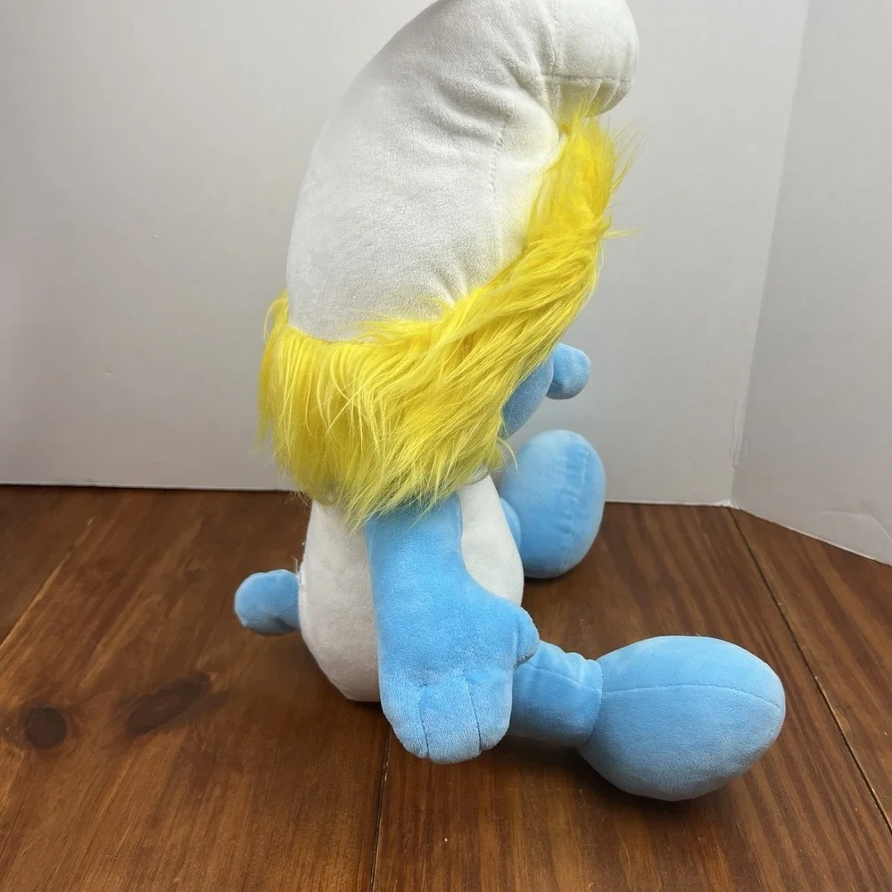 Smurf Build A Bear Workshop Blue Smurfette Girl Toy Plush Stuffed Animal 18
